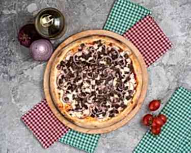 Kavurmalı Pizza (25 cm)  | 310,00